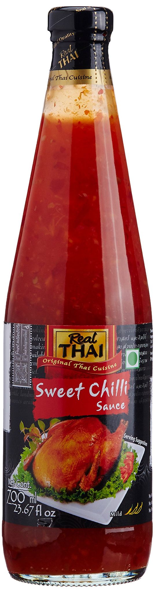 Real Thai Original Thai Cuisine Sriracha Chilli Garlic Sauce, 250 Ml