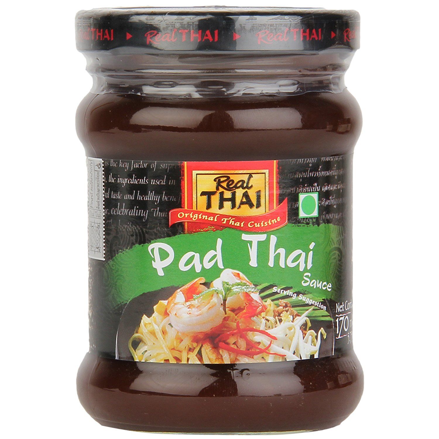 Real Thai Original Thai Cuisine Pad Thai Sauce, 6.08 Fl Oz 180 Ml
