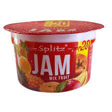 Splitz Mixed Fruit Jam, 80G