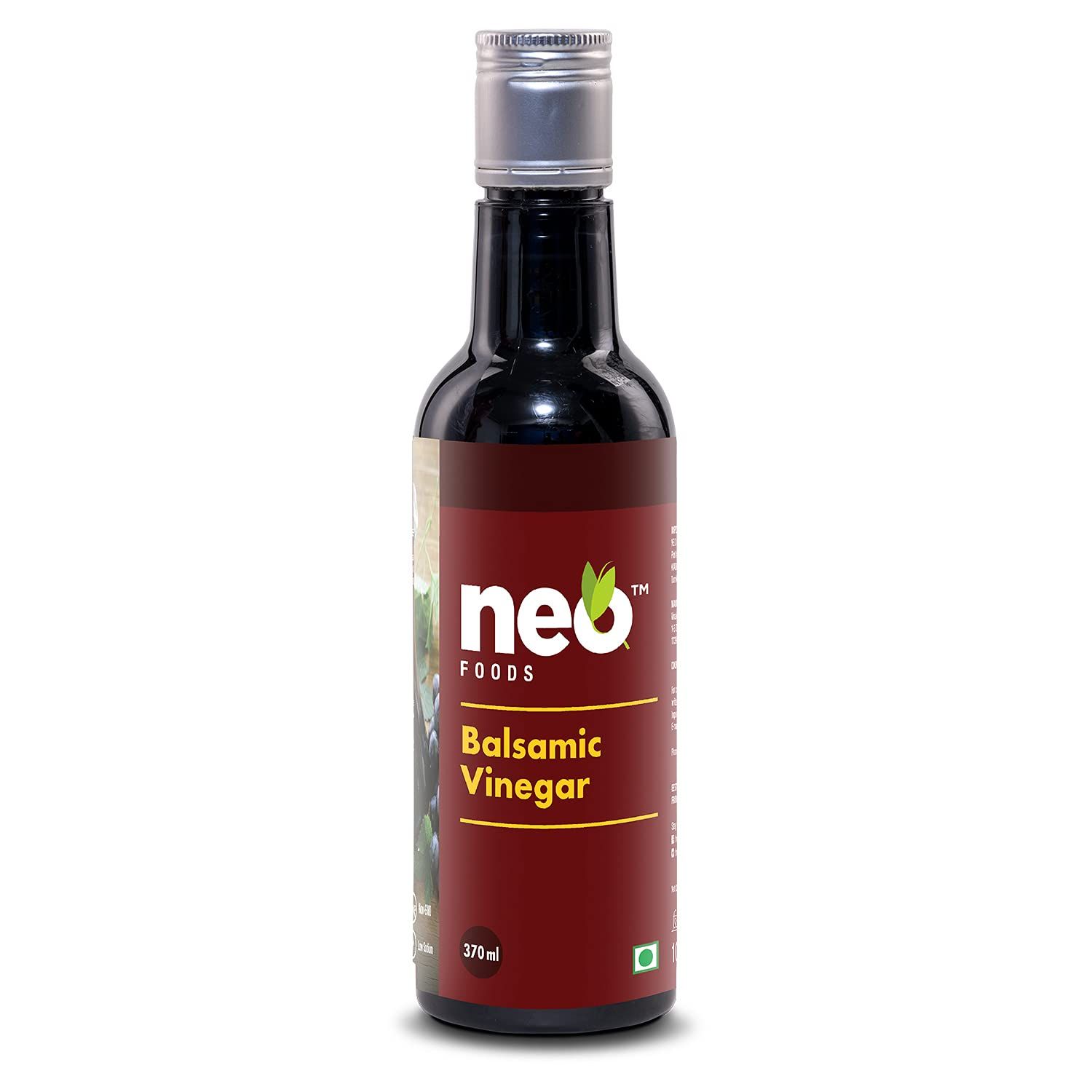 Neo Balsamic Vinegar, 370Ml, Naturally Made Rich In Nutrient And Antioxidants, Good For Hair & Skin