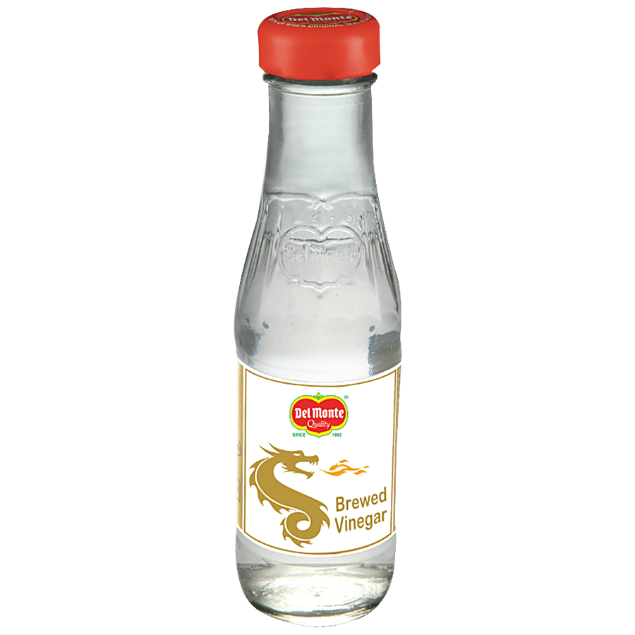 Del Monte Vinegar, Brewed, 180 G Bottle