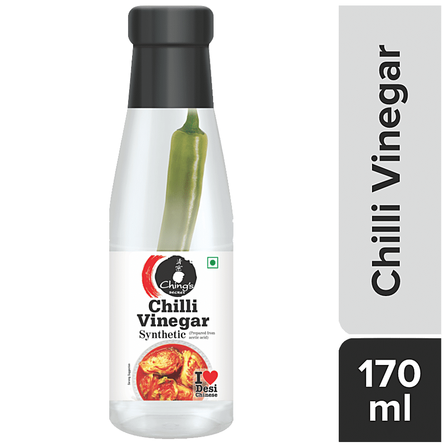 Ching's Secret Chilli Vinegar, 170 Ml Bottle