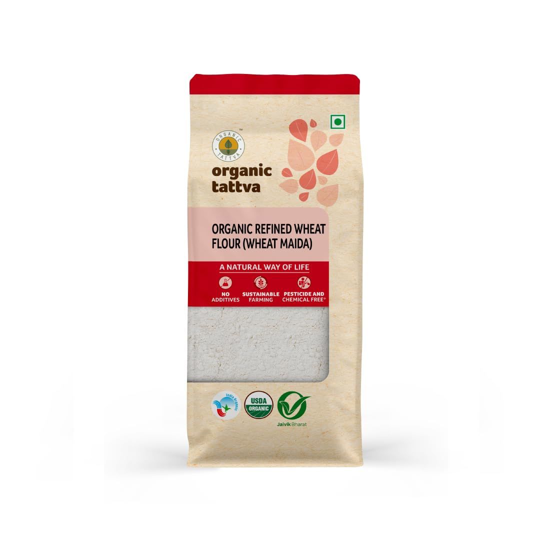 Organic Tattva, Organic Maida, 500 Gram
