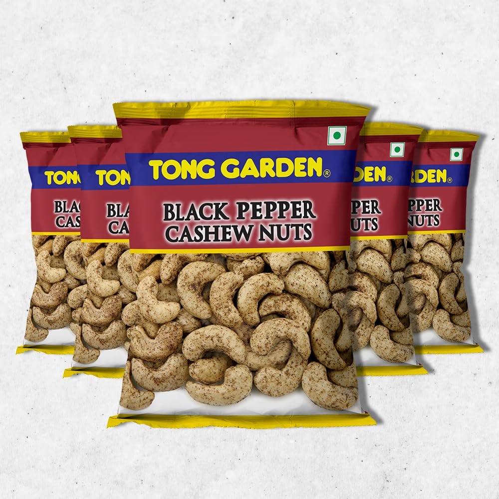Tong Garden Tong Garden Blackpaper Cashewnuts, 35G Pack Of 5