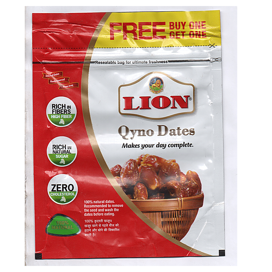 Lion Dates/Qyno, 250 G Pouch*2