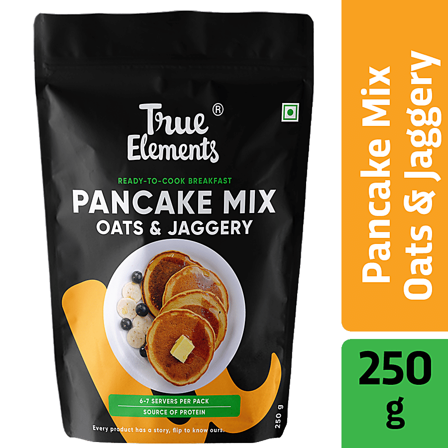 True Elements Pancake Mix, Ready To Cook Breakfast, Protein Rich, 250 G