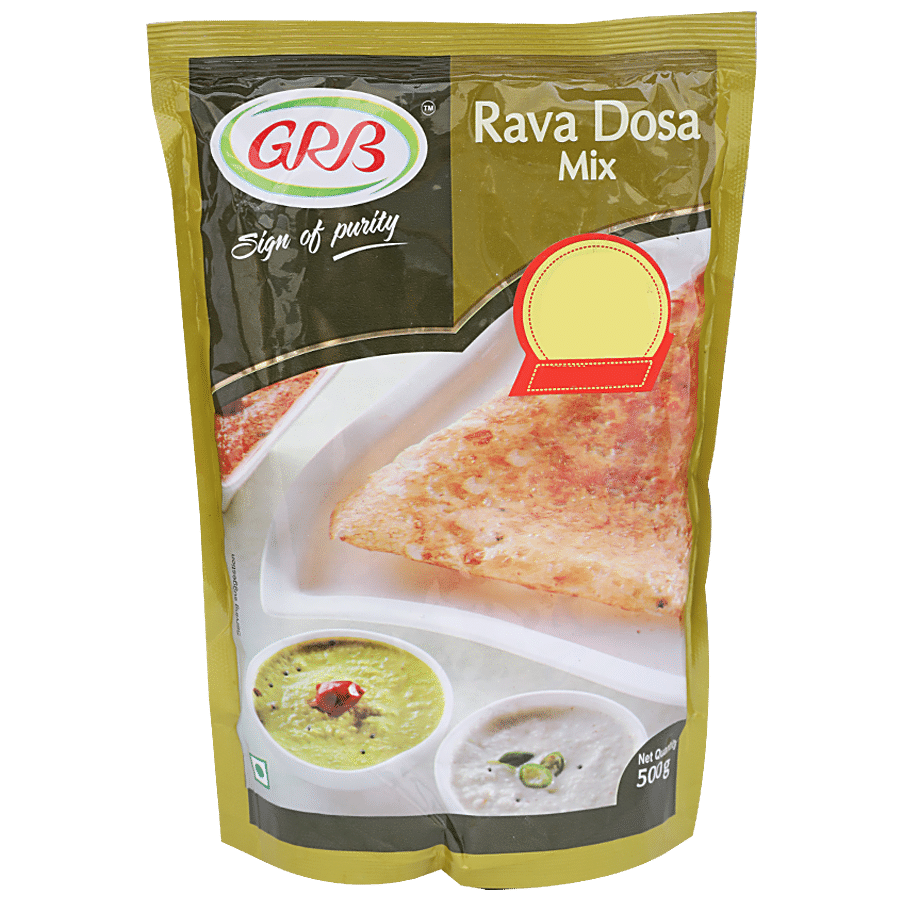 Grb Mix, Rava Dosa, 500 G Pouch