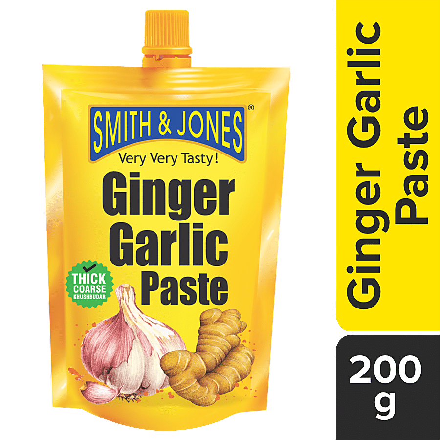 Smith & Jones Ginger Garlic Paste, 200 G