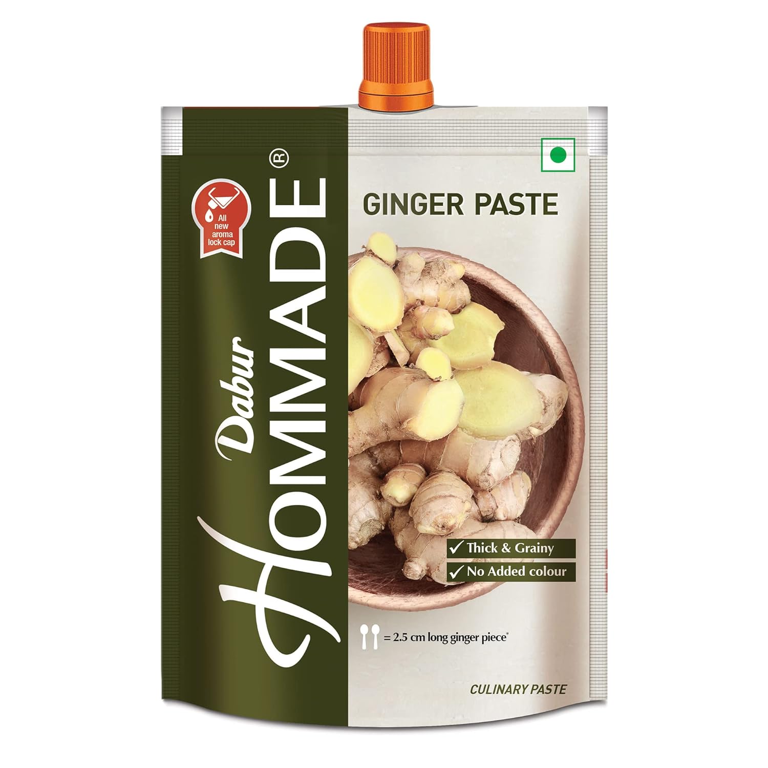 Dabur Hommade Ginger Paste, 200G Pouch