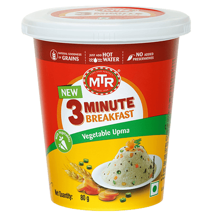 Mtr Cup Vegetable Upma, 80 G Mtr Cup Vegetable Upma, 80 G