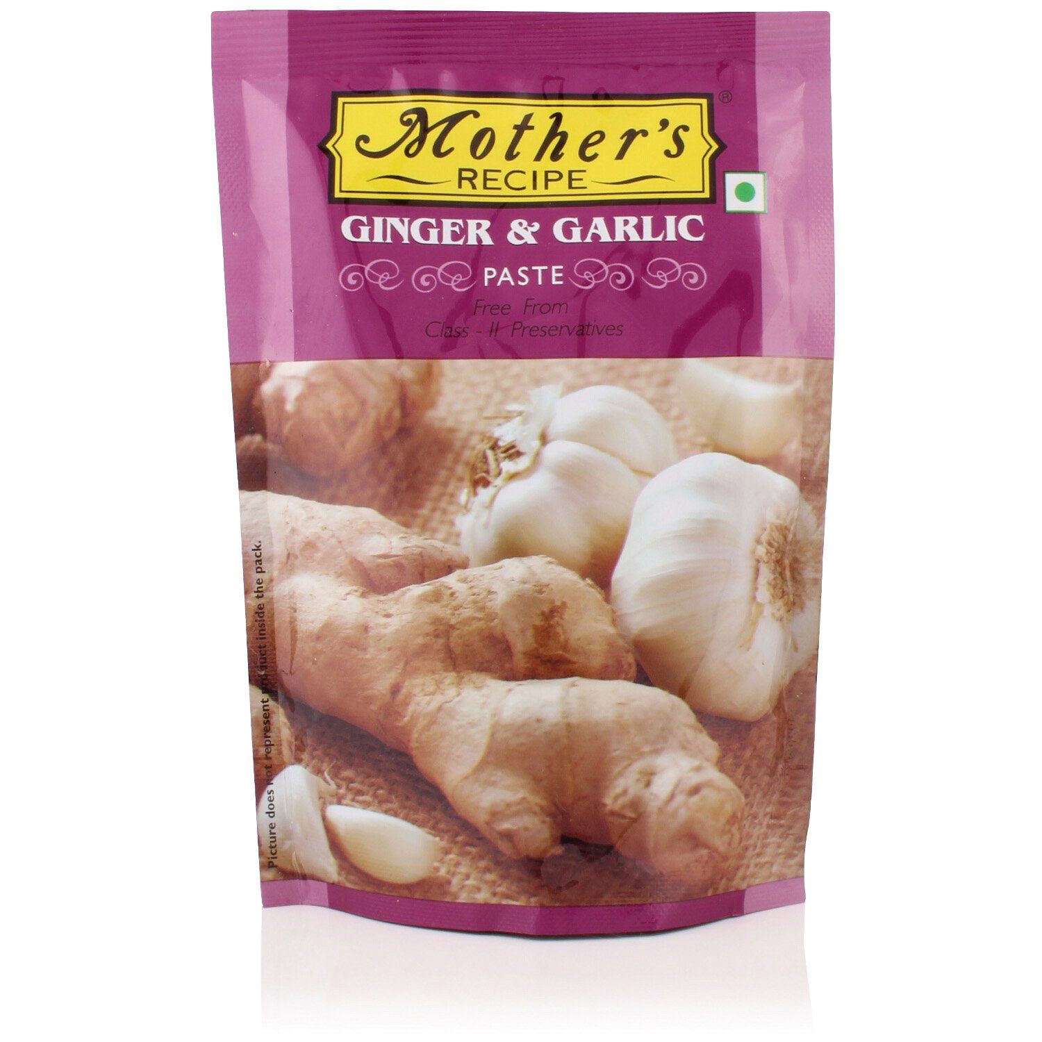 Mother's Recipe, Ginger & Garlic Paste, 200G Pouch