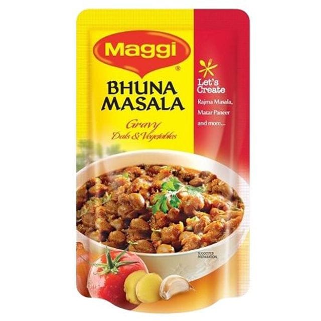 Maggi Bhuna Masala, For Gravy Dishes, 65 Gm Pouch