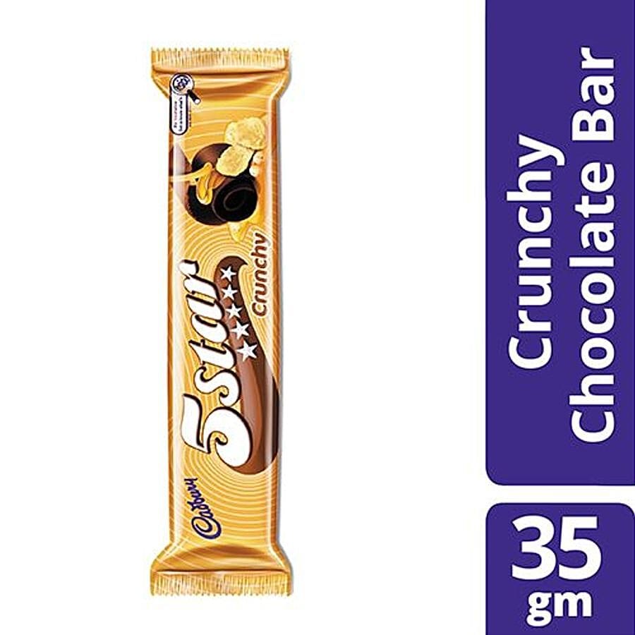Cadbury 5 Star Chocolate, 5 Star, 35 G Pouch