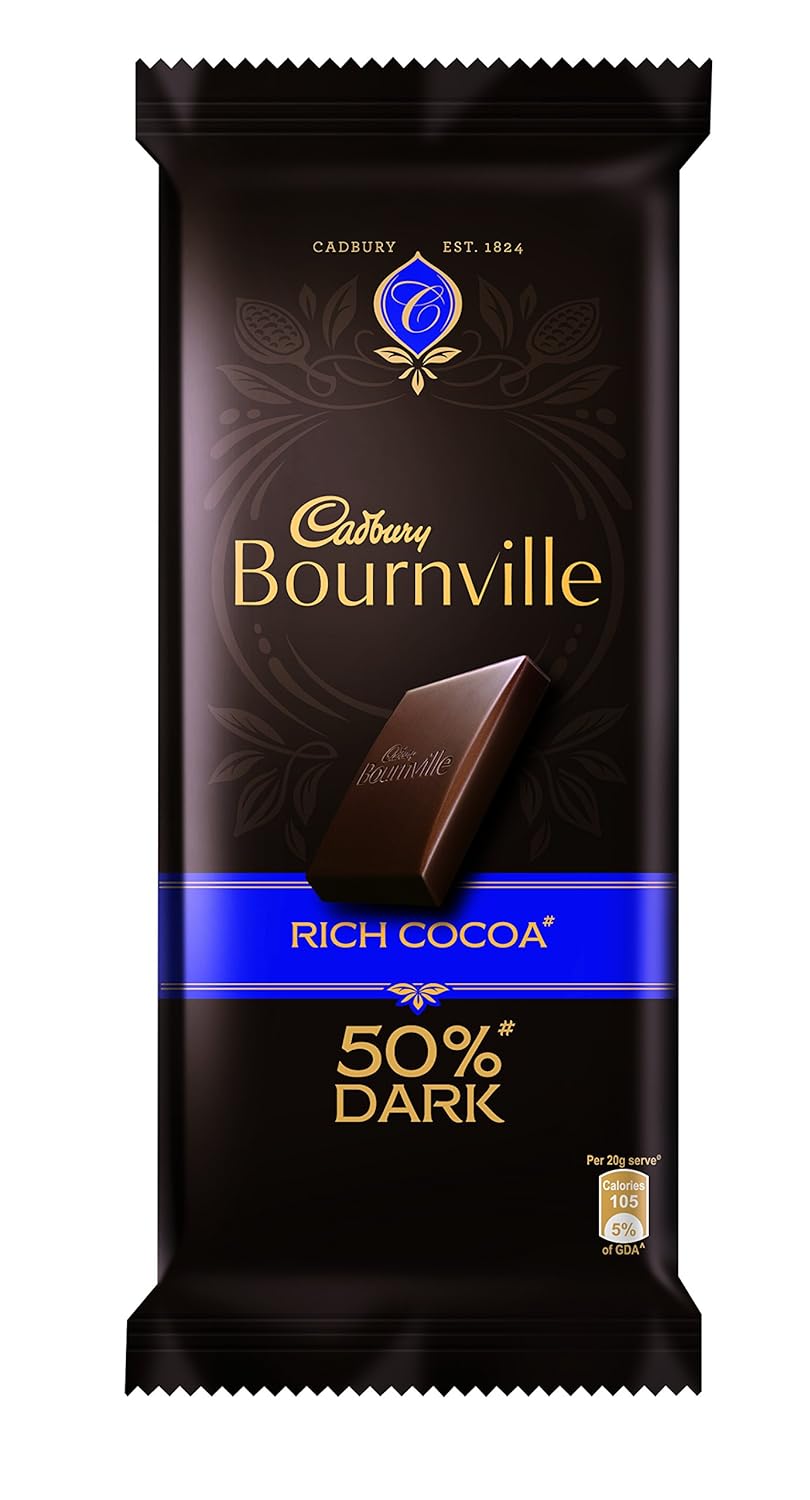 Cadbury Bournville Rich Cocoa Dark Chocolate Bar, 31G