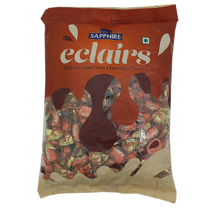 Sapphire Eclairs Chocolate, Rich Caramel, 550 G