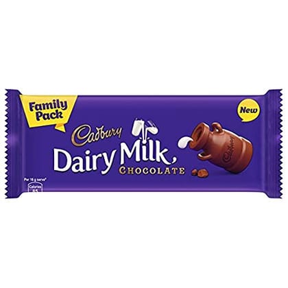 Cadbury Dairy Milk Chocolate Bar Family Pack, 126G Cadbury Dairy Milk Chocolate Bar Family Pack, 126G