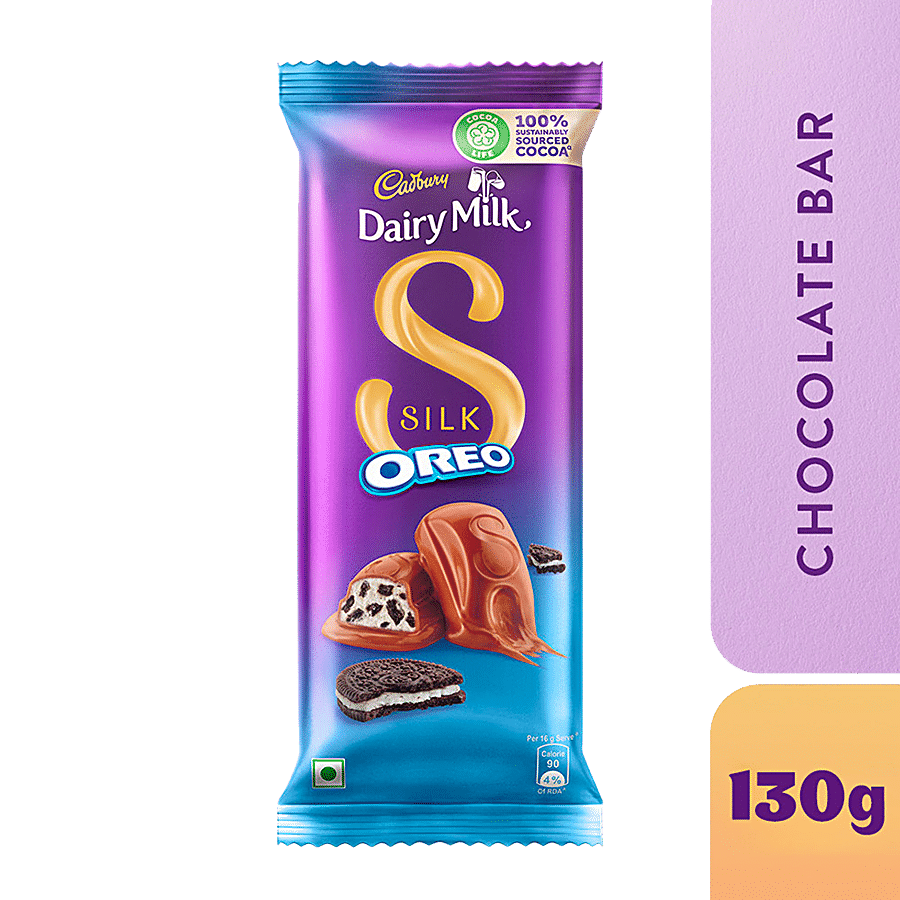 Cadbury Dairy Milk Silk Oreo, 130 G