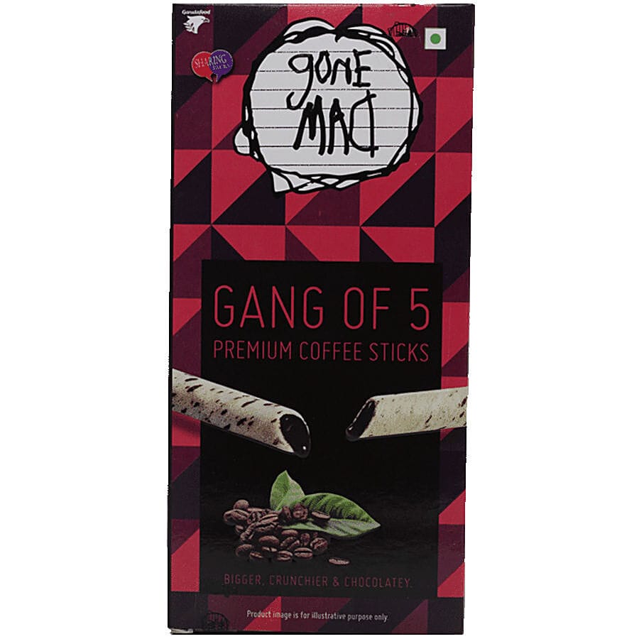 Gone Mad Gang Of 5 Premium Coffee Sticks, 82.5 G 5 Sticks