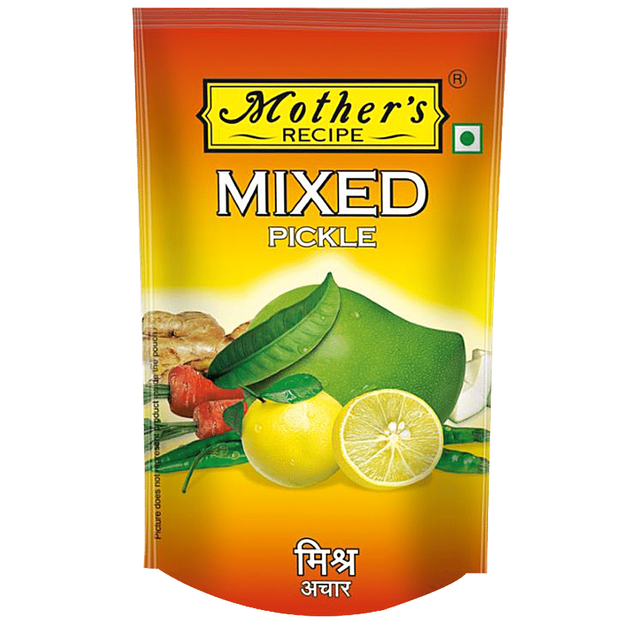 Mother's Recipe Pickle, Mixed, 200 G Pouch