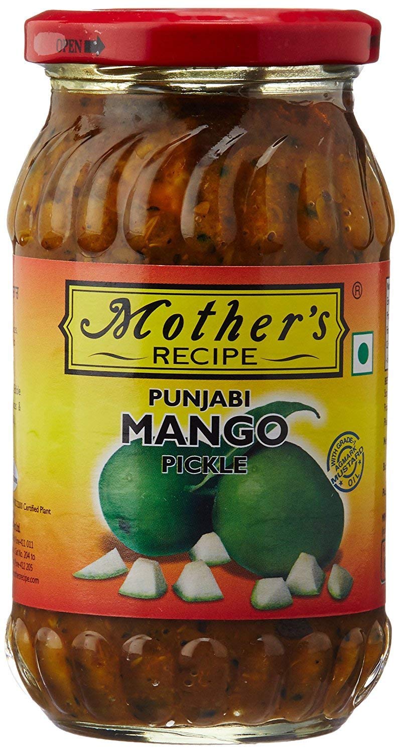 Mother's Recipe Punjabi Mango Pickle Bottle, 400 G