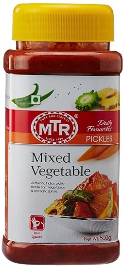 Mtr Mixed Vegetable Pickle 500G