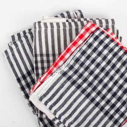 Floor Cleaning Duster, Cloth, Mop, Pocha (Off White, 24x24-inch) - Pack of 6