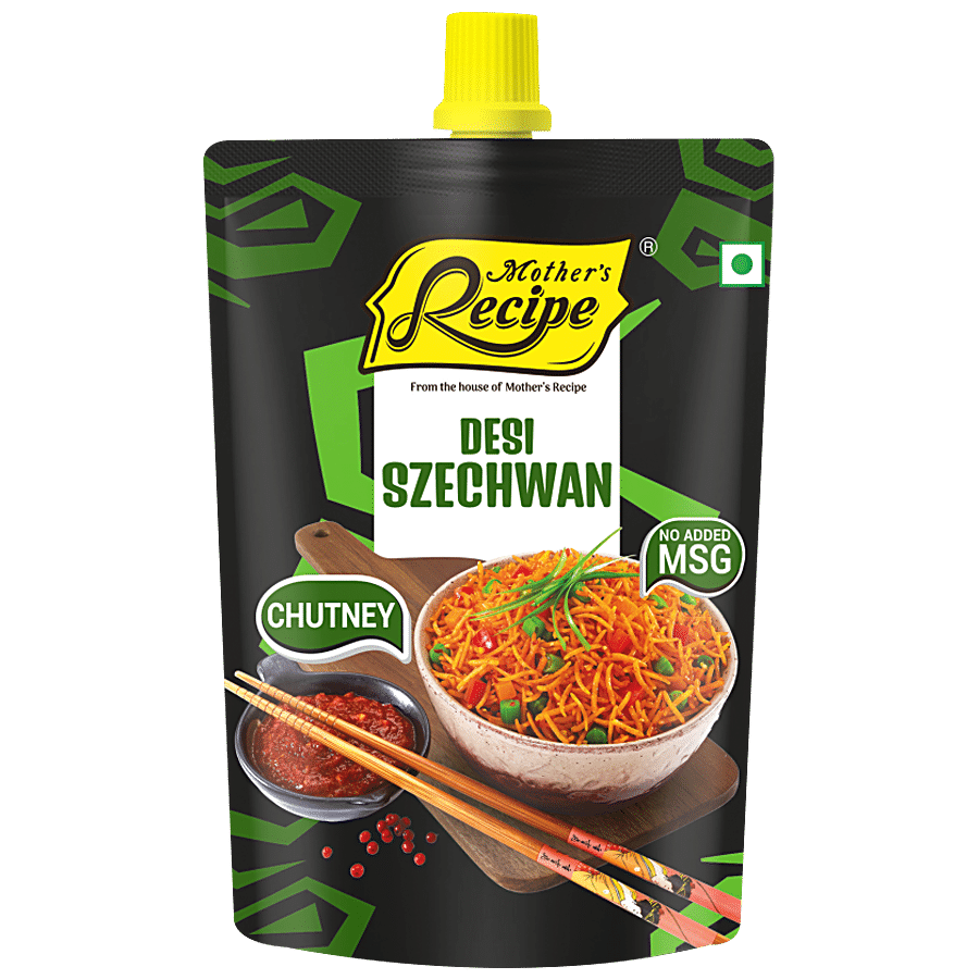 Mother's Recipe Desi Szechwan Chutney, 200 G Pouch