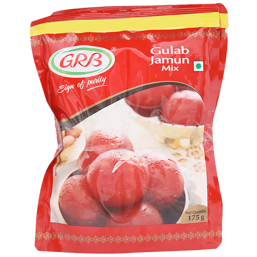 Grb Mix, Gulab Jamun, 175 G Pouch