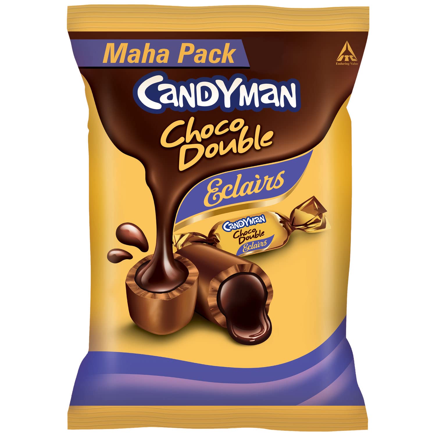 Candyman Choco Double Eclairs, 385G