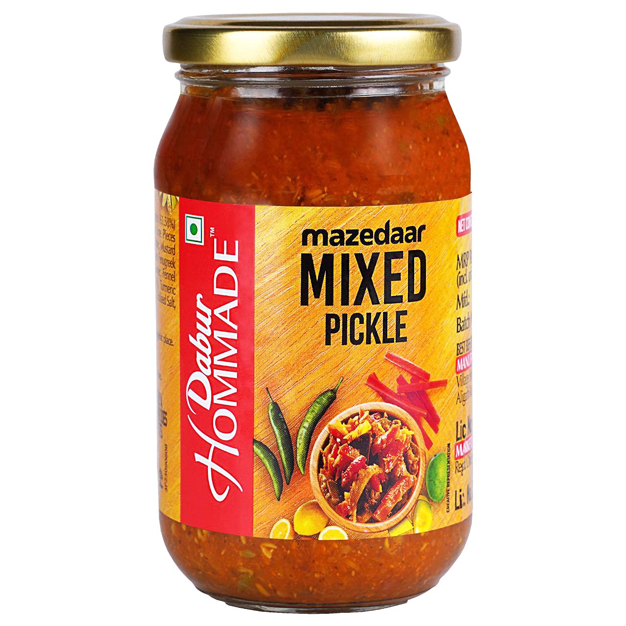 Dabur Hommade Mixed Pickle, 400G