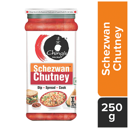 Ching's Secret Schezwan Chutney, 250 G Jar