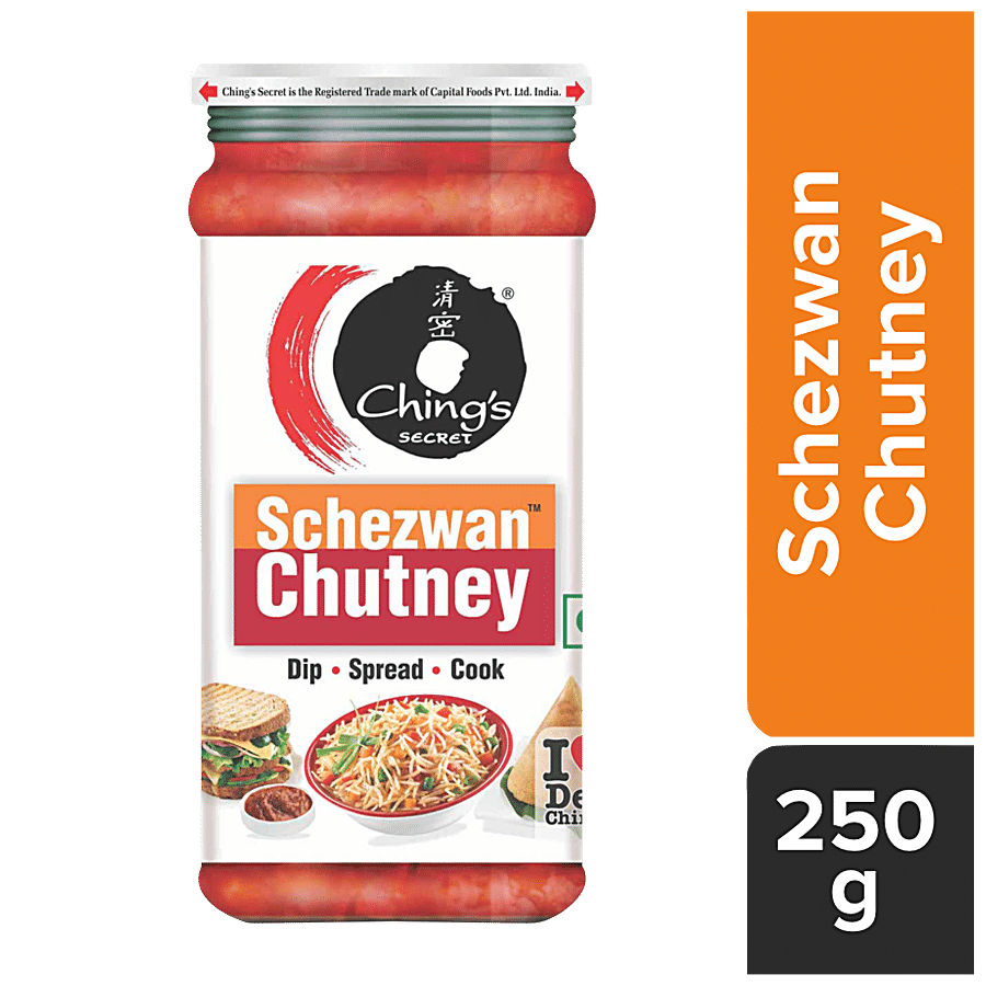 Ching's Secret Schezwan Chutney, 250 G Jar