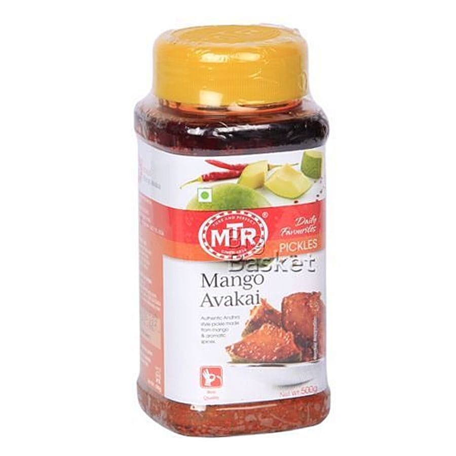 Mtr Pickle, Mango Avakai, 500 G Jar