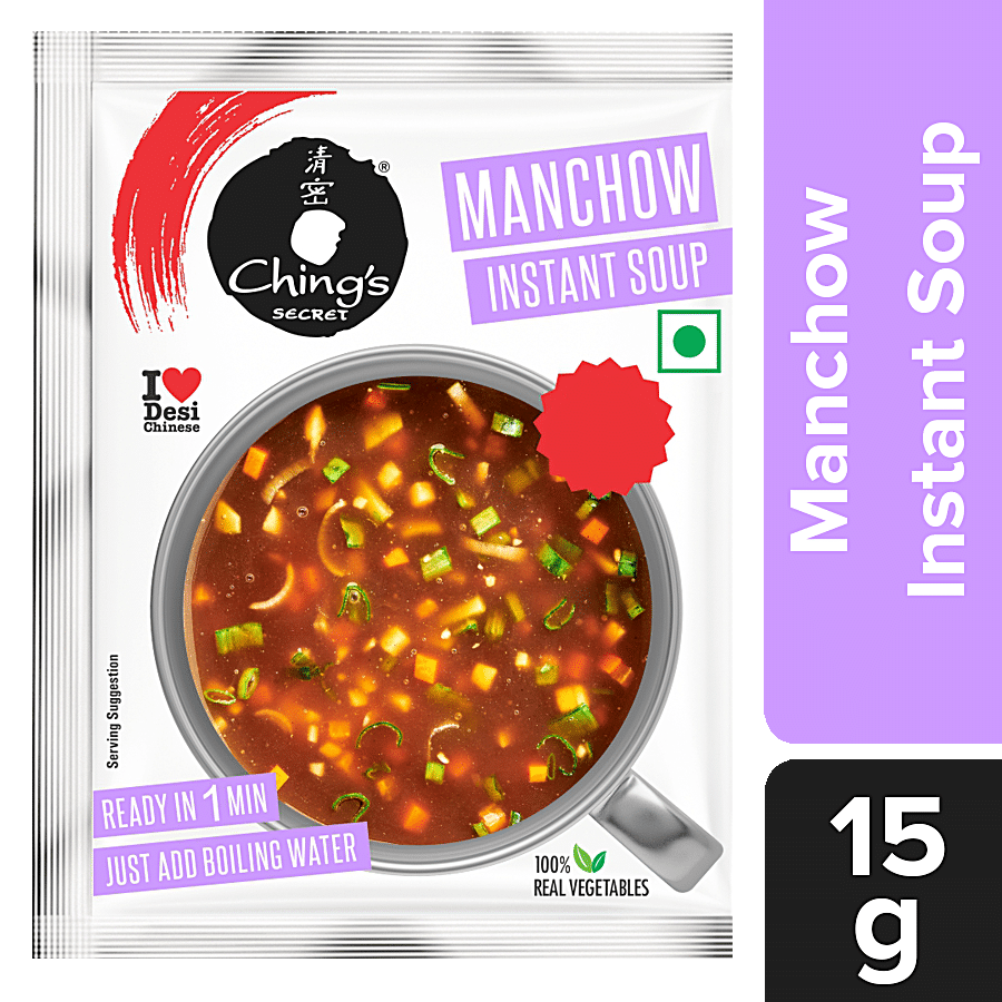 Ching's Secret Manchow Instant Soup, 15 G Pouch
