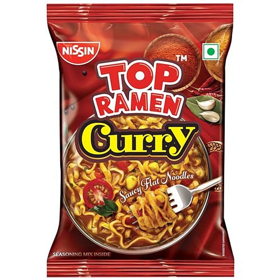 Top Ramen Curry Instant Noodles, 70 G Pouch