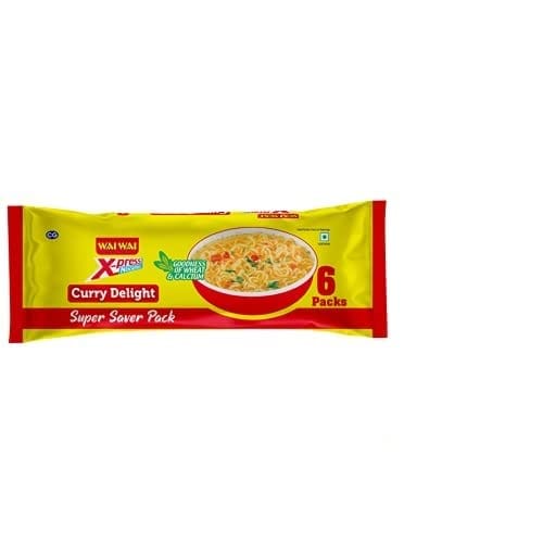 Wai Wai Xpress Curry Delight, 360 Gm