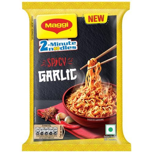 Nestle Maggi 2, Minute Noodles Spicy Garlic, 62G
