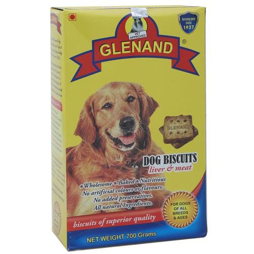 Glenand Pet Biscuits, For Dogs, Liver & Meat, 700 G