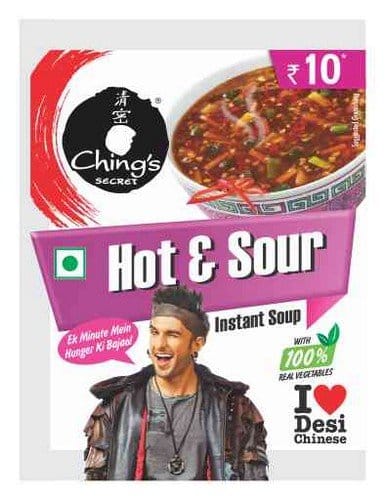 Ching's Secret Hot & Sour Instant Soup, Pack Of 20