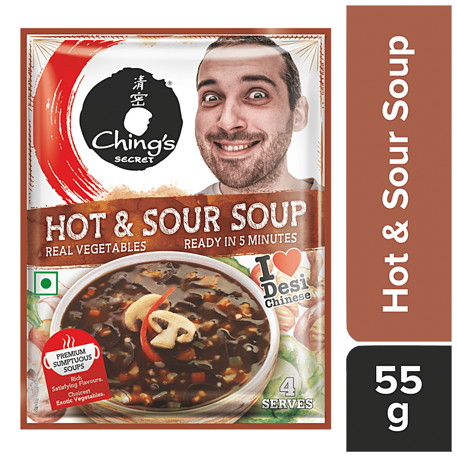 Ching's Secret Hot & Sour Veg Soup, 55 G