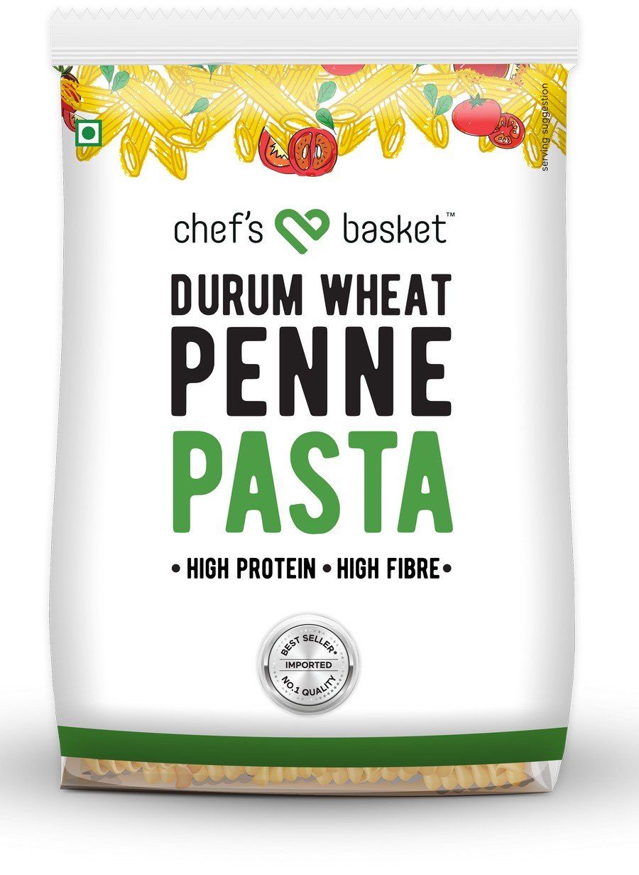 Chef's Basket Durum Wheat Penne Pasta, 500G