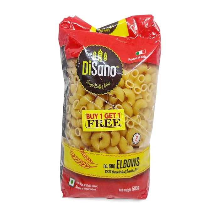 Disano Pasta Elbow 500G Buy, 1 Get, 1 Free