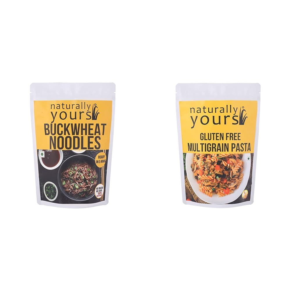 Naturally Yours Buckwheat Noodles & Multigrain Pasta Combo