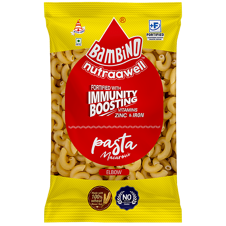 Bambino Macaroni, Elbows, 400 G Pouch