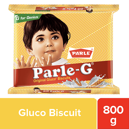 Parle Gluco Biscuits, Parle, G, 800 G Pouch