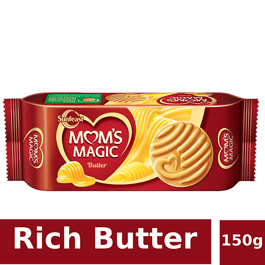 Sunfeast Mom's Magic, Rich Butter Cookies, 150 G