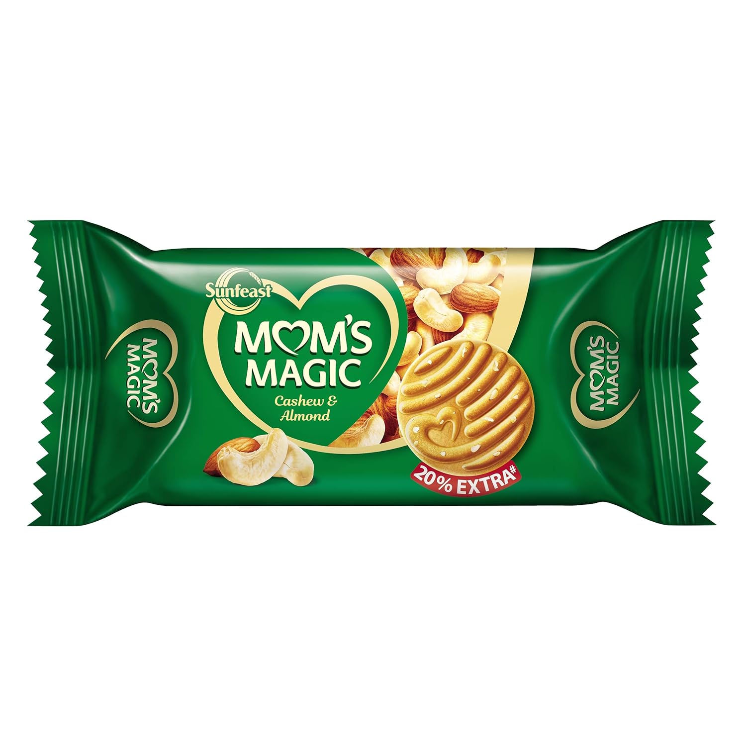 Sunfeast Mom's Magic Cashew And Almond Cookie, 120 G