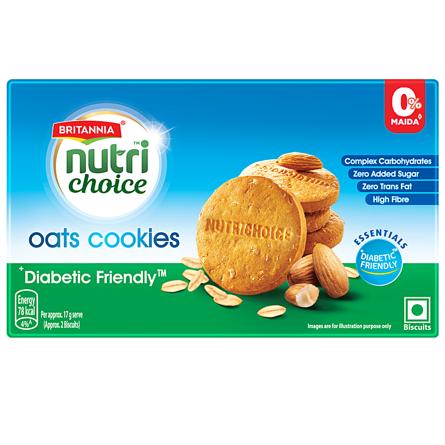 Britannia Nutrichoice Essential Oats Cookies, 150 G