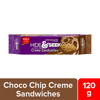 Parle Creams, Hide & Seek Creme Chocolate, 120 G