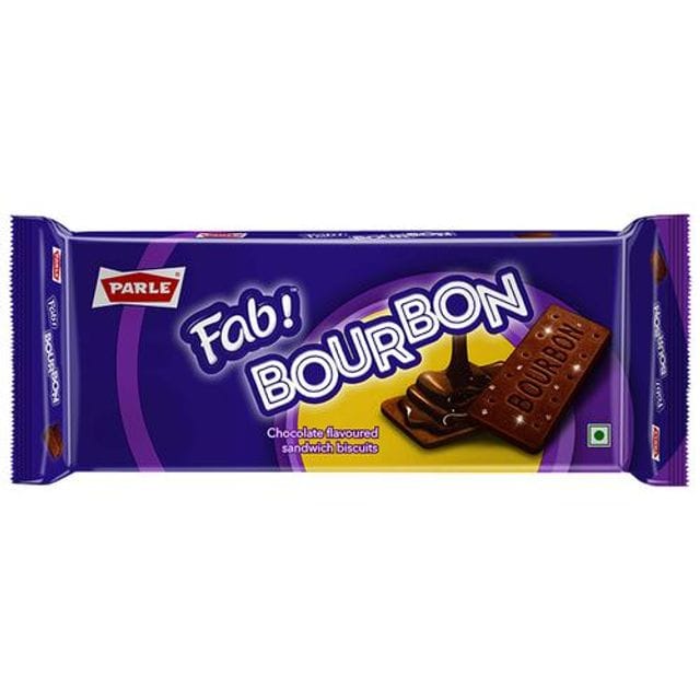 Parle Fab Bourbon Cream Biscuits - Chocolate, 500 g